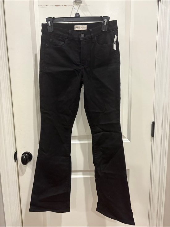GAP Denim - GAP Black Baby Boot High-Rise Jeans